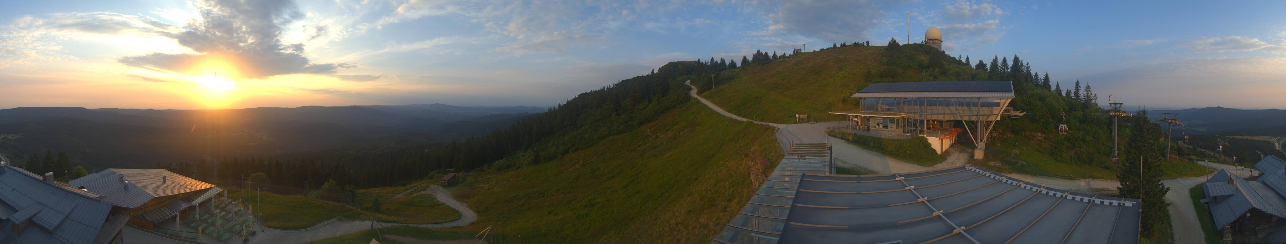 Archived image Webcam Top station Arber Gondola, Bodenmais