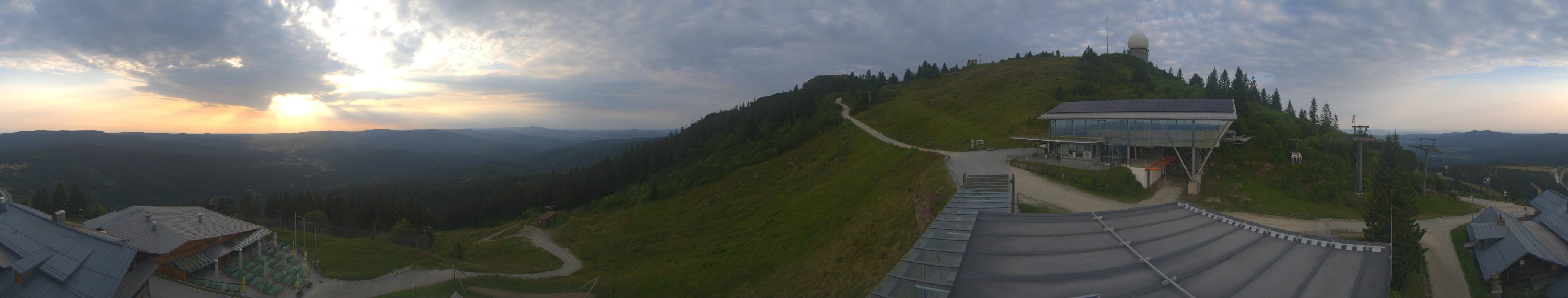 Archived image Webcam Top station Arber Gondola, Bodenmais