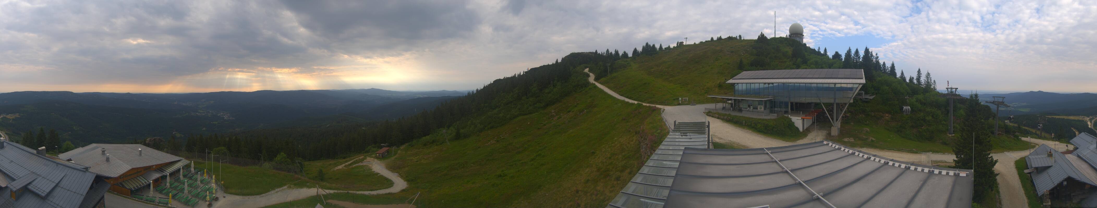Archived image Webcam Top station Arber Gondola, Bodenmais