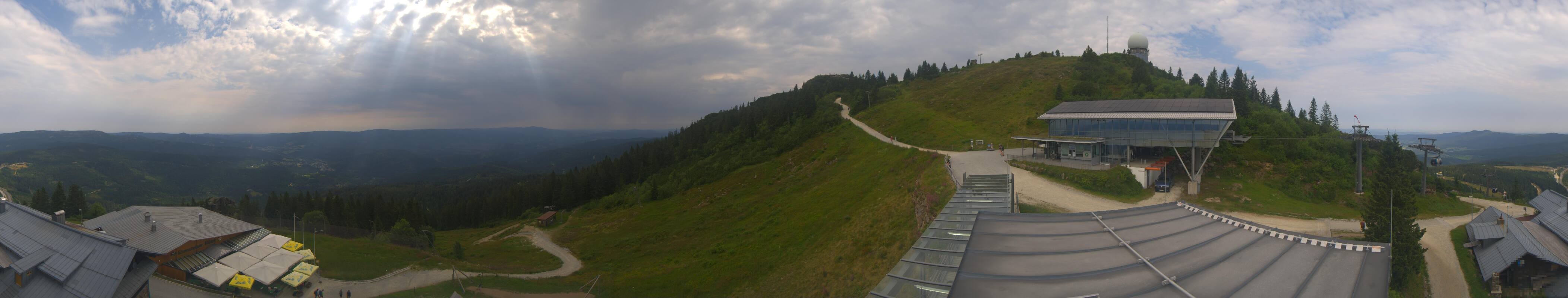 Archived image Webcam Top station Arber Gondola, Bodenmais