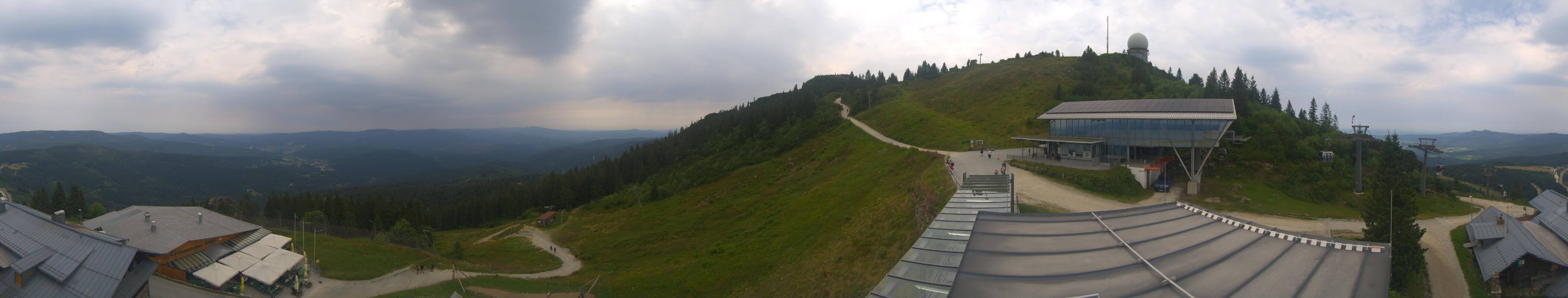 Archived image Webcam Top station Arber Gondola, Bodenmais