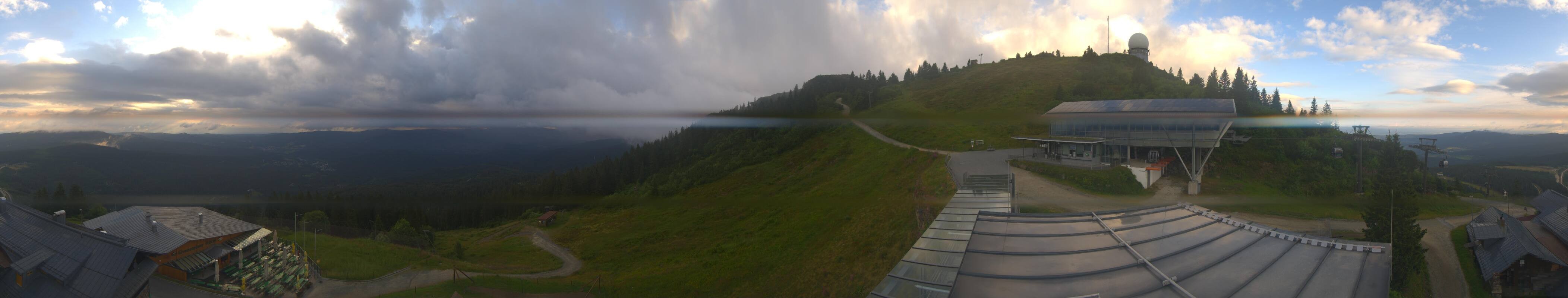 Archived image Webcam Top station Arber Gondola, Bodenmais