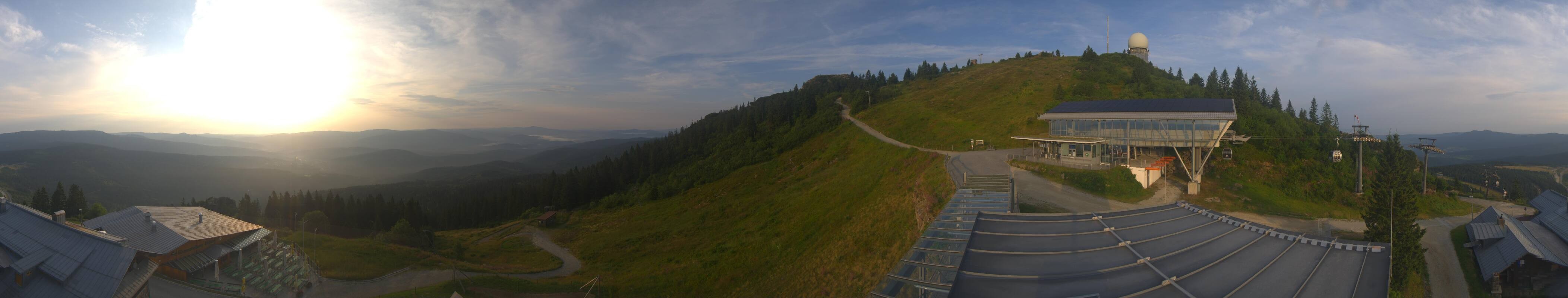 Archived image Webcam Top station Arber Gondola, Bodenmais