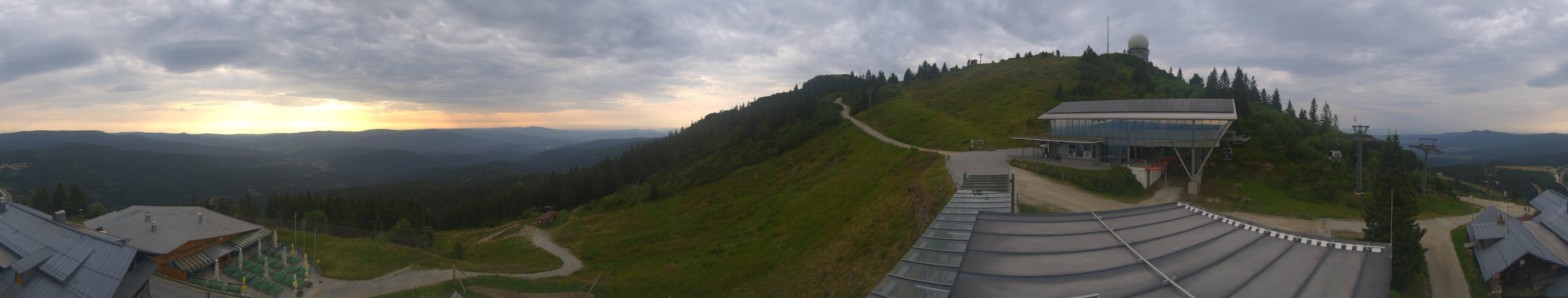 Archived image Webcam Top station Arber Gondola, Bodenmais