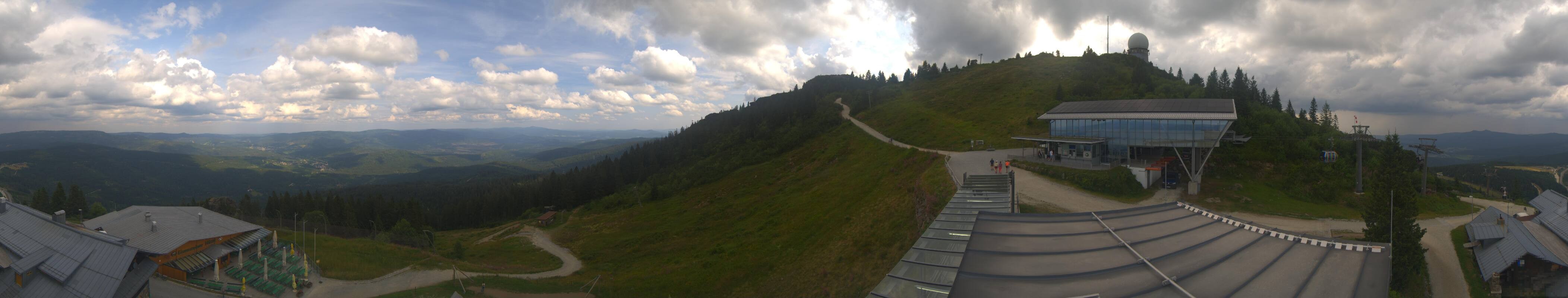 Archived image Webcam Top station Arber Gondola, Bodenmais