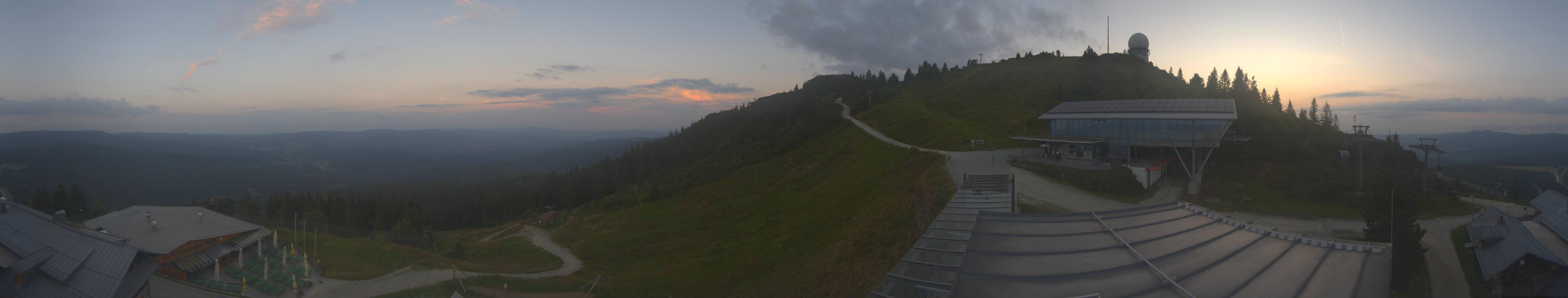 Archived image Webcam Top station Arber Gondola, Bodenmais
