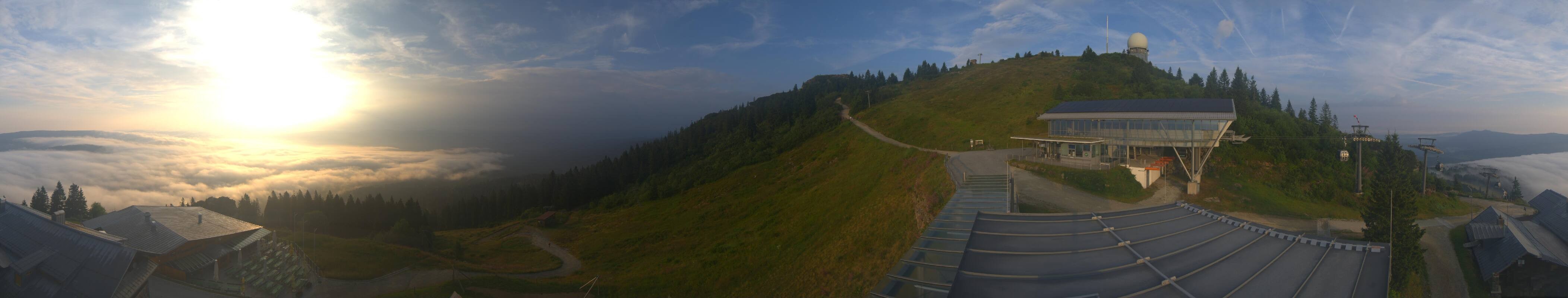 Archived image Webcam Top station Arber Gondola, Bodenmais