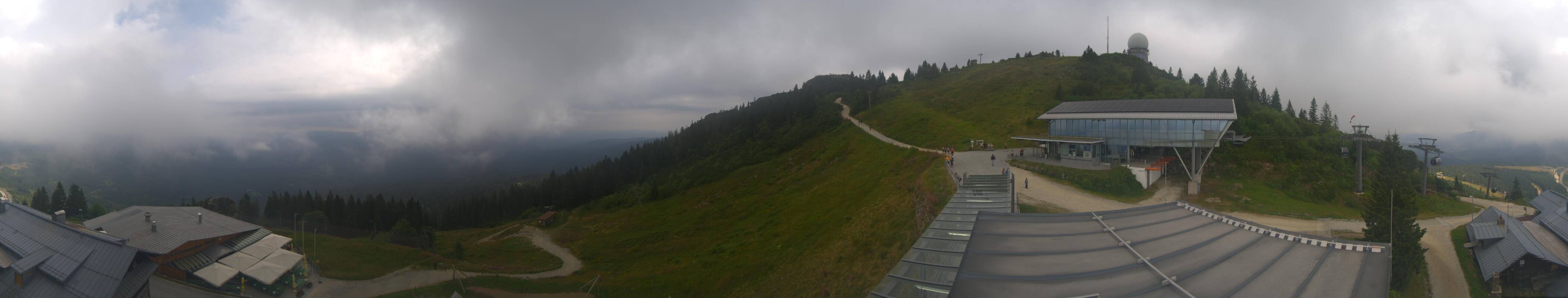 Archived image Webcam Top station Arber Gondola, Bodenmais