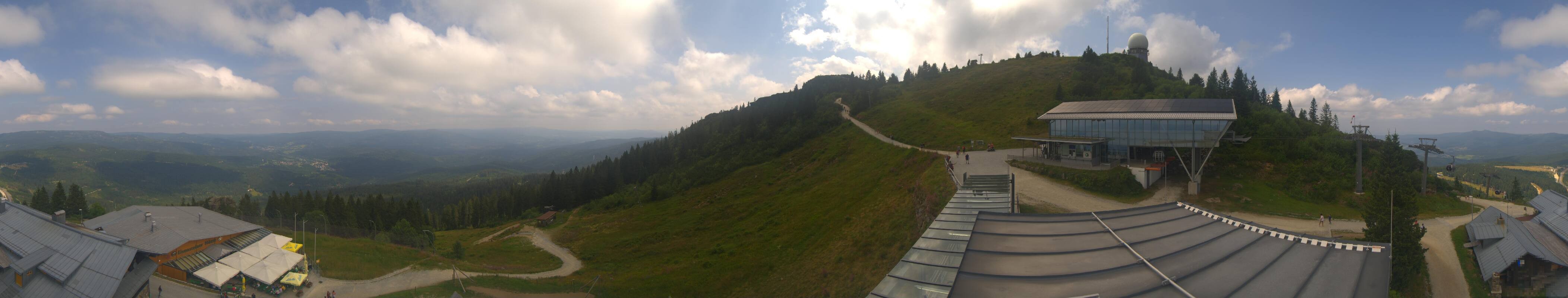 Archived image Webcam Top station Arber Gondola, Bodenmais