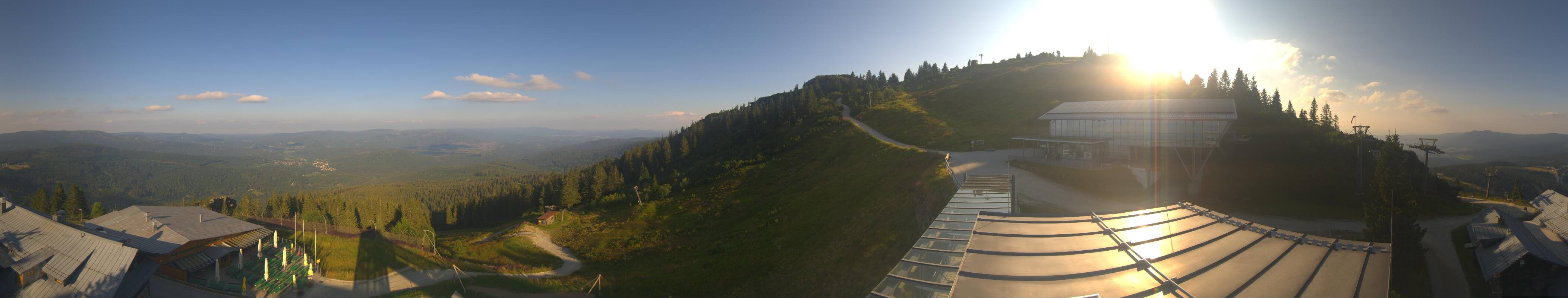 Archived image Webcam Top station Arber Gondola, Bodenmais
