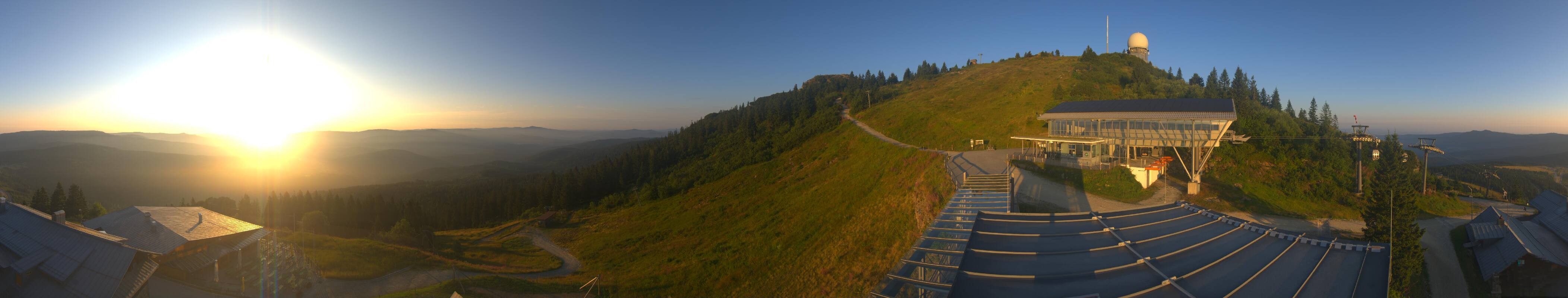 Archived image Webcam Top station Arber Gondola, Bodenmais