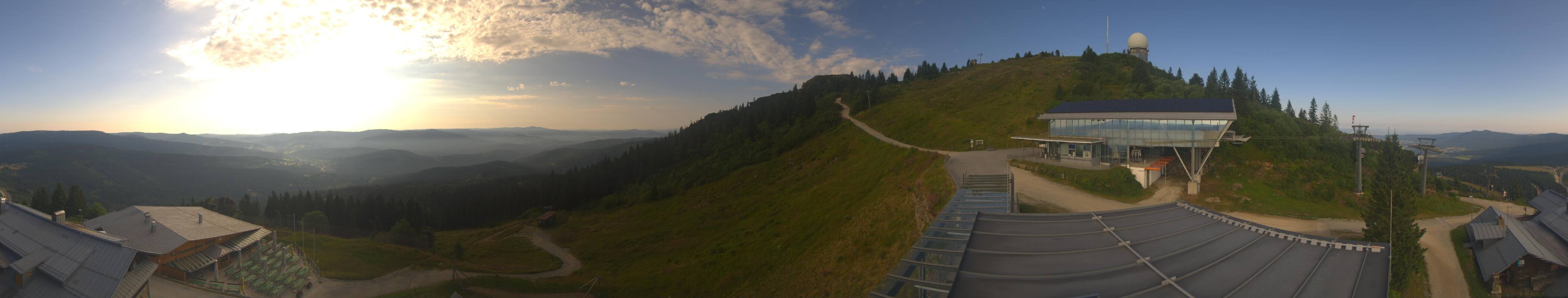 Archived image Webcam Top station Arber Gondola, Bodenmais