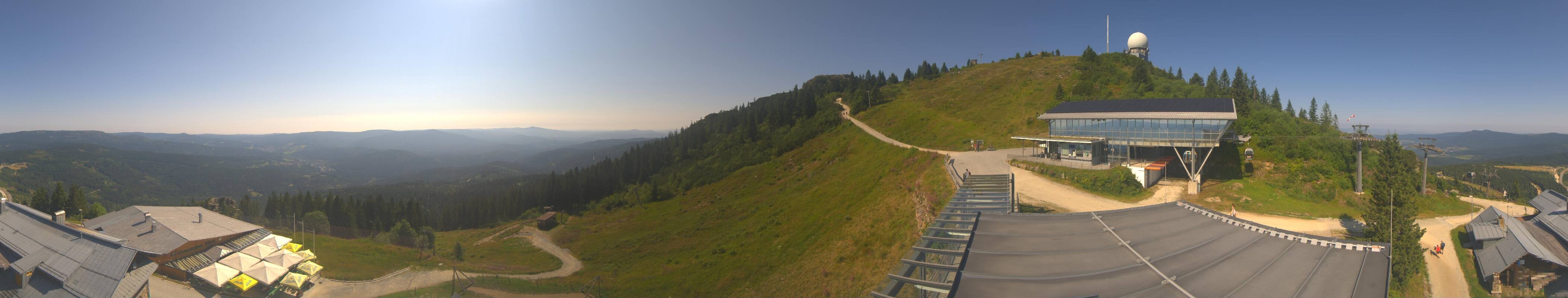 Archived image Webcam Top station Arber Gondola, Bodenmais