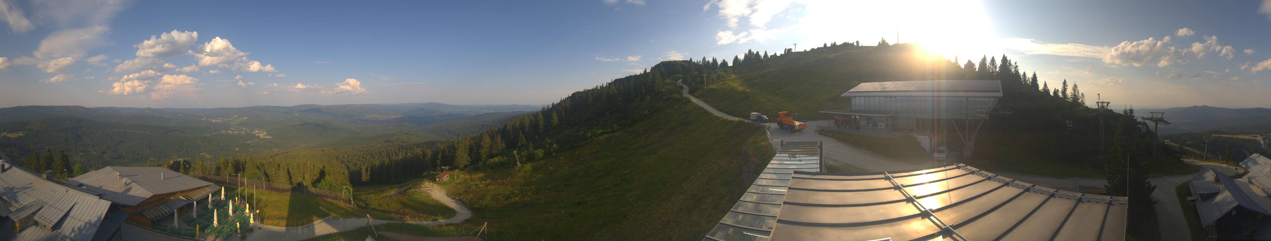 Archived image Webcam Top station Arber Gondola, Bodenmais