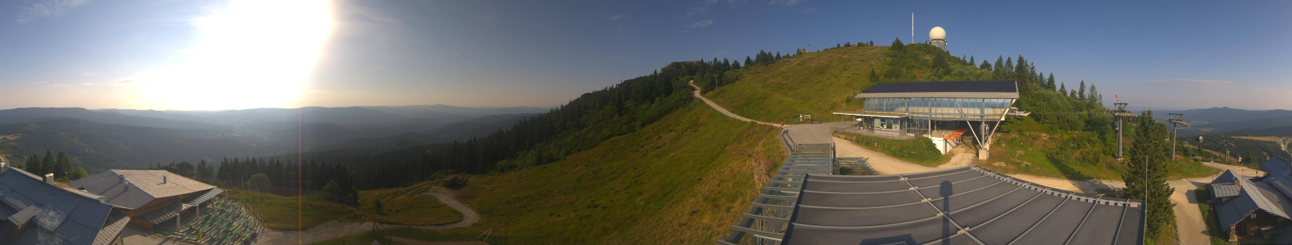 Archived image Webcam Top station Arber Gondola, Bodenmais