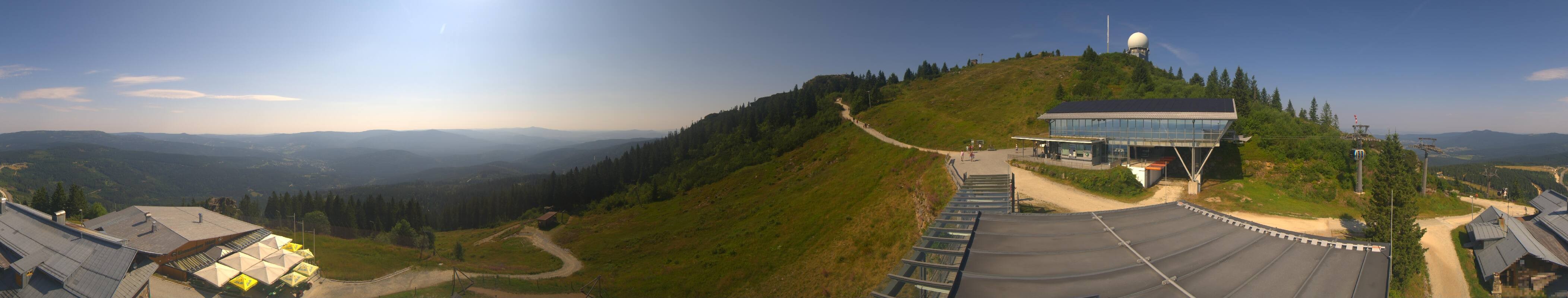Archived image Webcam Top station Arber Gondola, Bodenmais