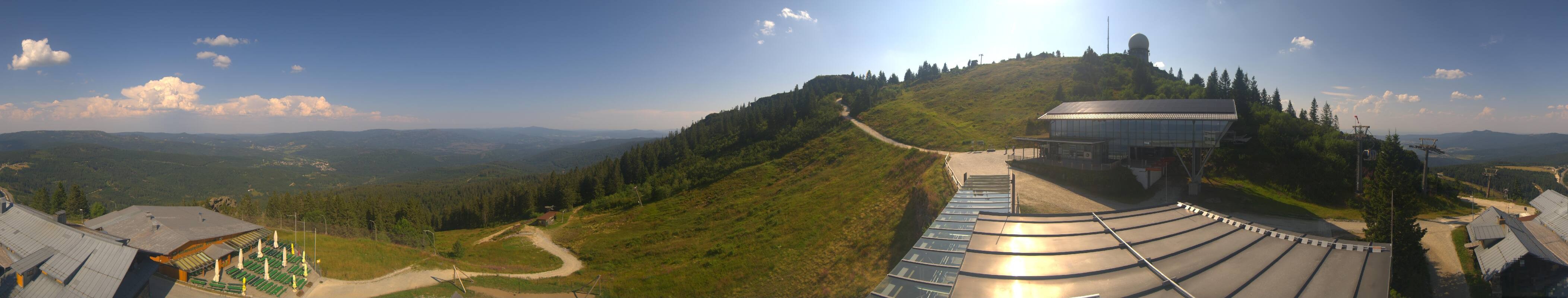 Archived image Webcam Top station Arber Gondola, Bodenmais