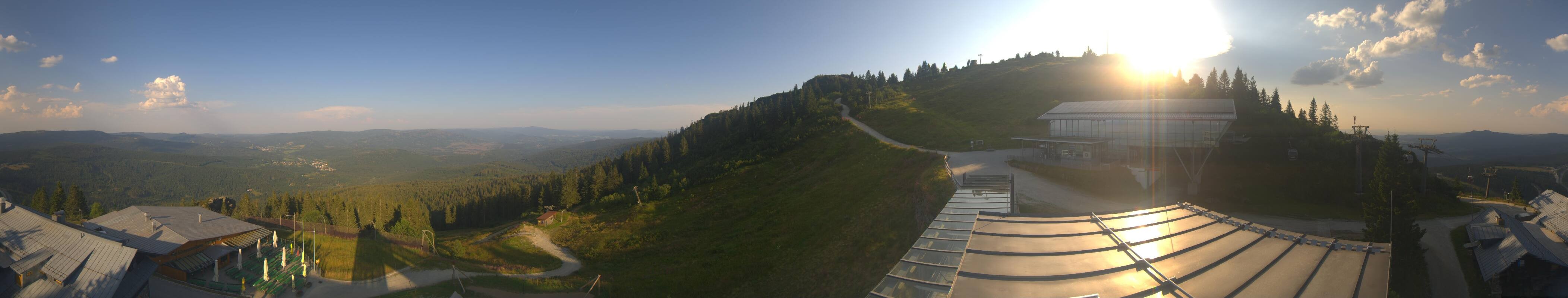 Archived image Webcam Top station Arber Gondola, Bodenmais