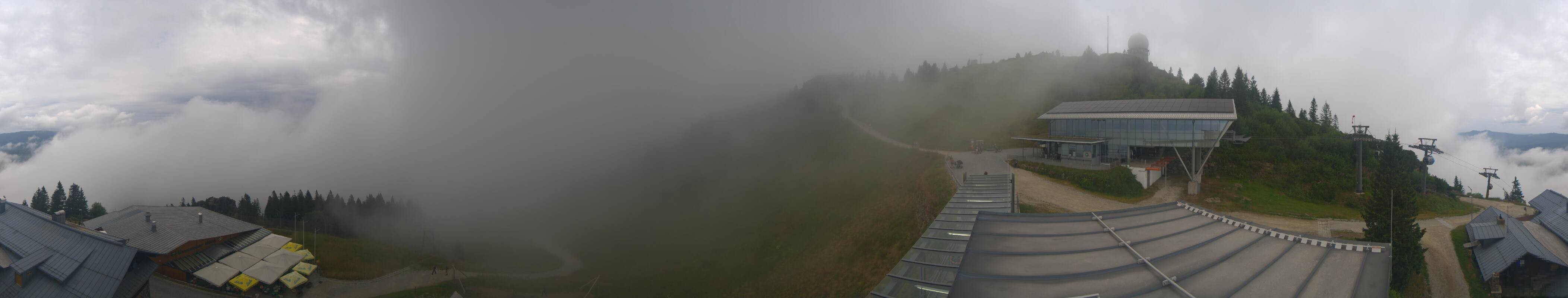 Archived image Webcam Top station Arber Gondola, Bodenmais