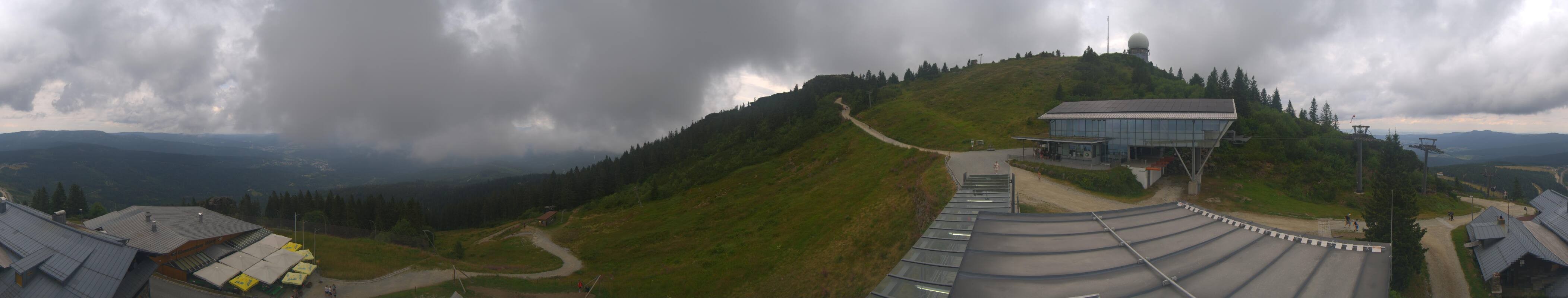 Archived image Webcam Top station Arber Gondola, Bodenmais