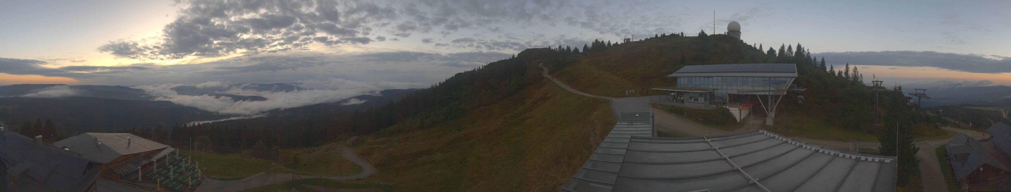 Archived image Webcam Top station Arber Gondola, Bodenmais