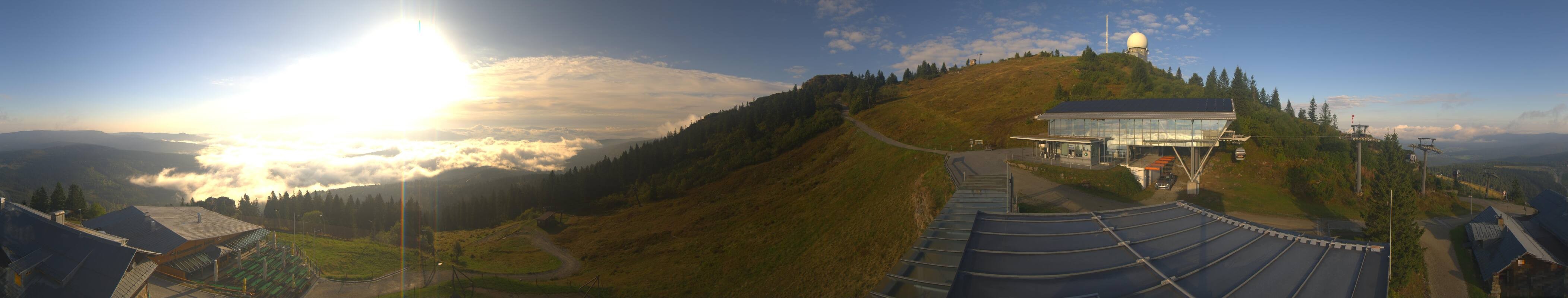 Archived image Webcam Top station Arber Gondola, Bodenmais