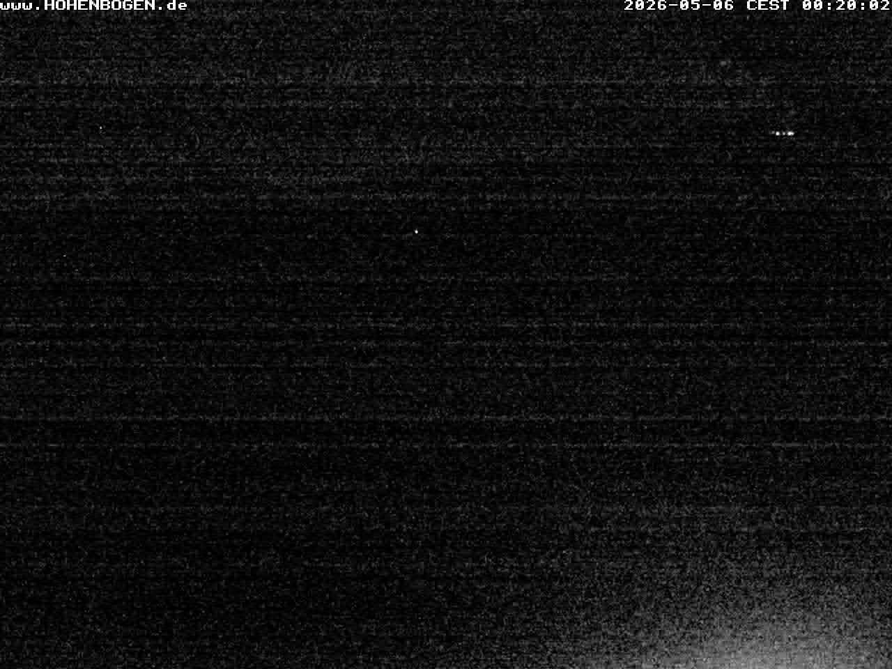Archived image Webcam Hohenbogen mountain: base station