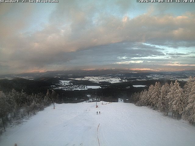 Archiv Foto Webcam Bergstation der Geisskopfbahn