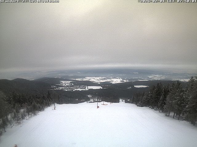 Archiv Foto Webcam Bergstation der Geisskopfbahn