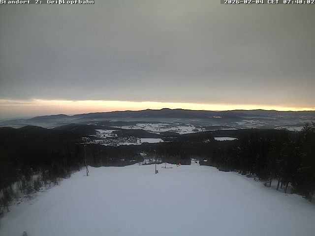 Archiv Foto Webcam Bergstation der Geisskopfbahn