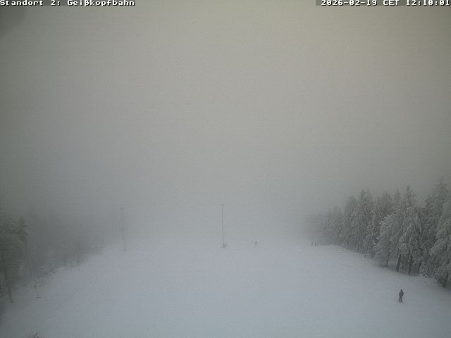 Archiv Foto Webcam Bergstation der Geisskopfbahn