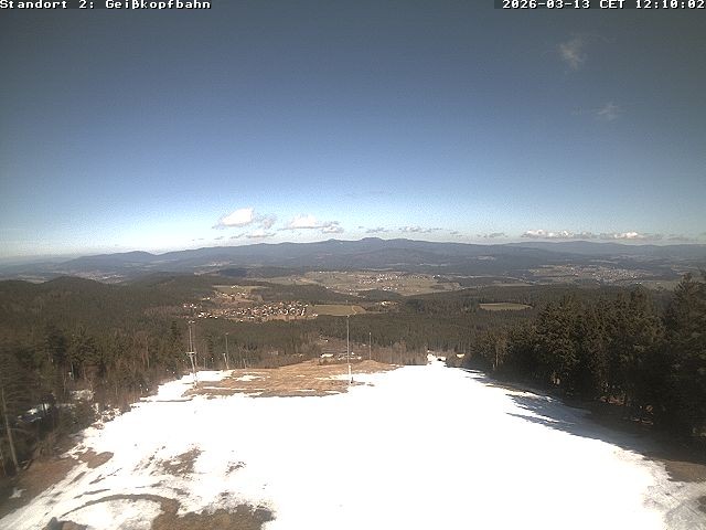 Archiv Foto Webcam Bergstation der Geisskopfbahn