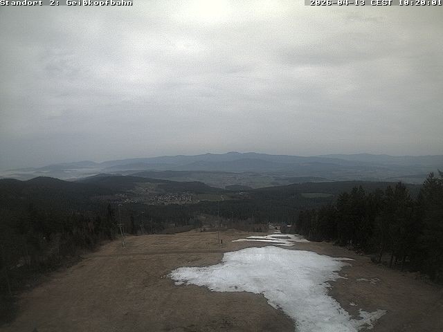 Archiv Foto Webcam Bergstation der Geisskopfbahn