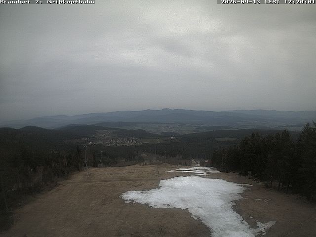 Archiv Foto Webcam Bergstation der Geisskopfbahn