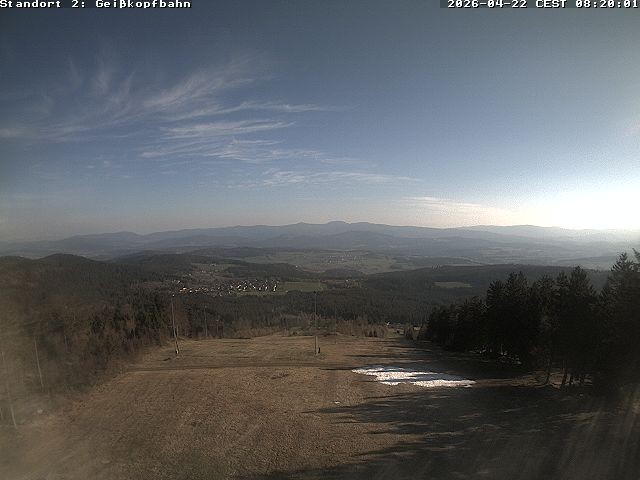 Archiv Foto Webcam Bergstation der Geisskopfbahn