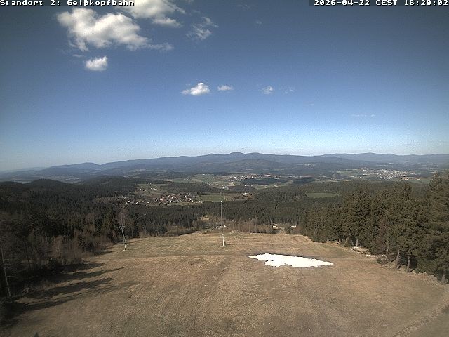 Archiv Foto Webcam Bergstation der Geisskopfbahn