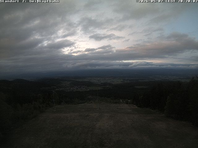 Archiv Foto Webcam Bergstation der Geisskopfbahn