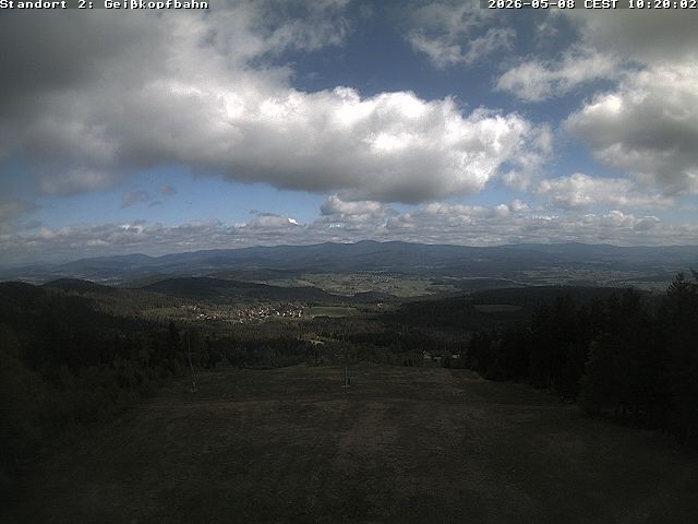 Archiv Foto Webcam Bergstation der Geisskopfbahn