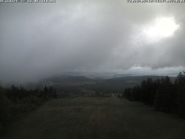 Archiv Foto Webcam Bergstation der Geisskopfbahn