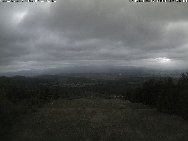 Archiv Foto Webcam Bergstation der Geisskopfbahn