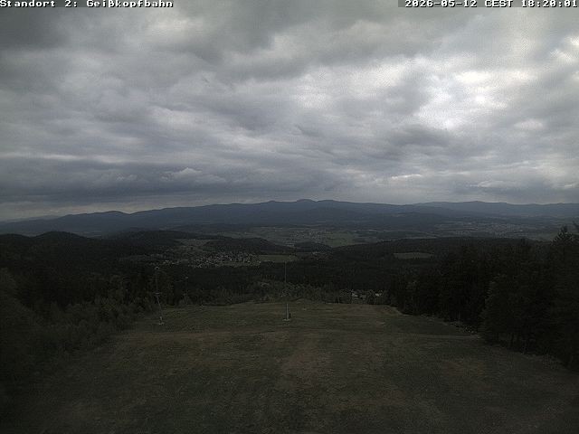Archiv Foto Webcam Bergstation der Geisskopfbahn