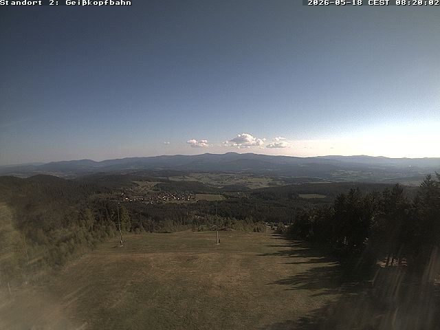 Archiv Foto Webcam Bergstation der Geisskopfbahn