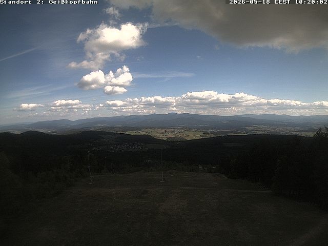 Archiv Foto Webcam Bergstation der Geisskopfbahn