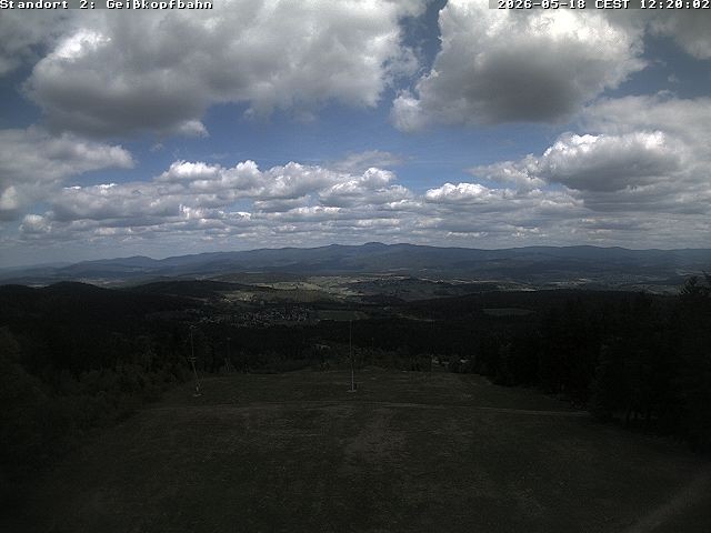 Archiv Foto Webcam Bergstation der Geisskopfbahn