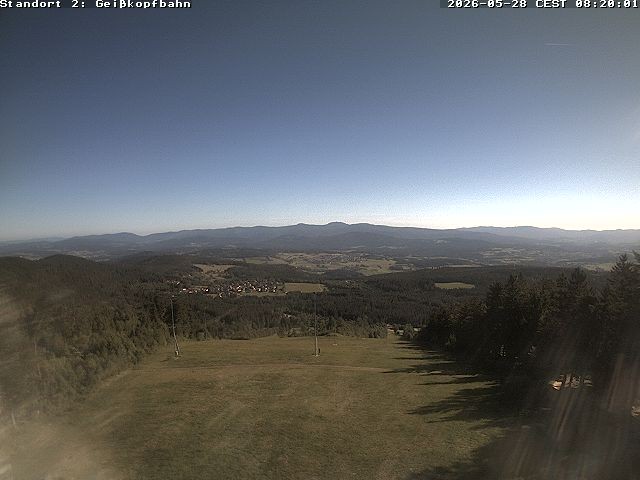 Archiv Foto Webcam Bergstation der Geisskopfbahn