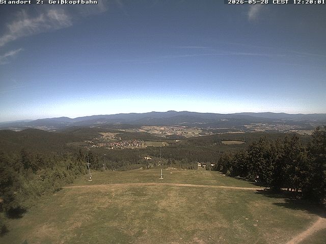 Archiv Foto Webcam Bergstation der Geisskopfbahn