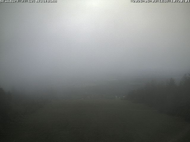Archiv Foto Webcam Bergstation der Geisskopfbahn