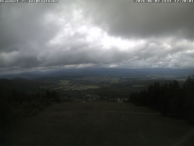Archiv Foto Webcam Bergstation der Geisskopfbahn