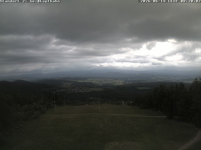 Archiv Foto Webcam Bergstation der Geisskopfbahn