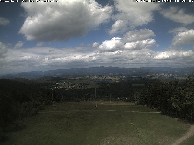 Archiv Foto Webcam Bergstation der Geisskopfbahn